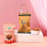 प्रीमियम उपहार पोटली, 250 ग्राम शुद्ध सामग्री